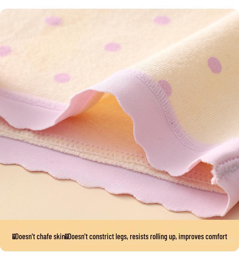 Reine Baumwollunterwäsche für Mädchen, Klasse A Boxer und Dreieckslips, Vier-Eck-Shorts für ältere Mädchen – Nicht einschneidendes Design