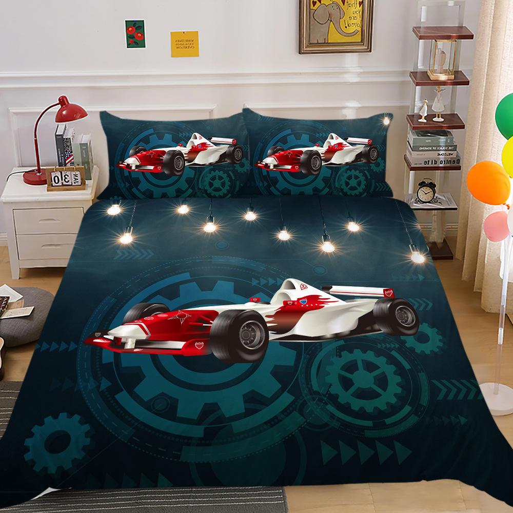 

Polyester Bedding Two Or Three-Piece Football Series 3D Digital Printing A pair of pillowcases 50 * 75