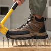 Latest Indestructible Shoes Work Boots Men Safety Shoes Waterproof Security Boots Puncture-Proof Protection Steel Toe Shoes Men