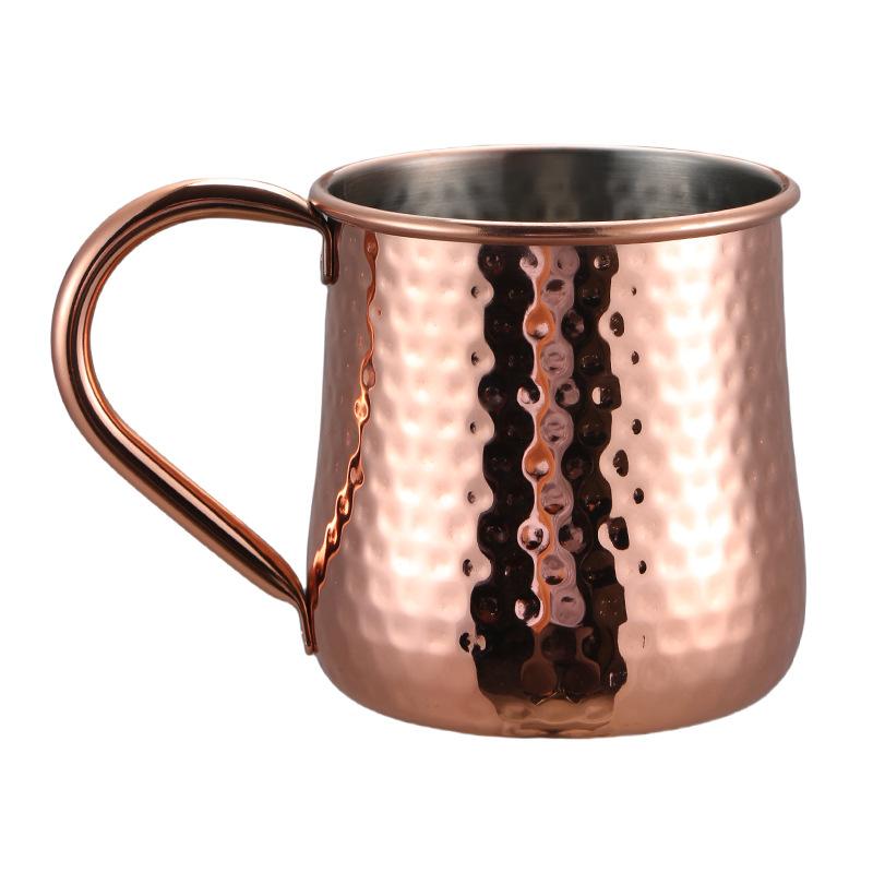 

Набор кружек для Московского мула, Барная винтажная металлическая кружка из нержавеющей стали, Персонализированная металлическая кружка для коктейлей 500ml