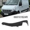 ABS Windshield Trim Cover for Renault Master III IV Low Front Windshield OEM Numbers 668119349R and 668101824R