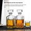 Crystal Whiskey & Wine Glass Bottles - Sealed & Empty for Homebrew