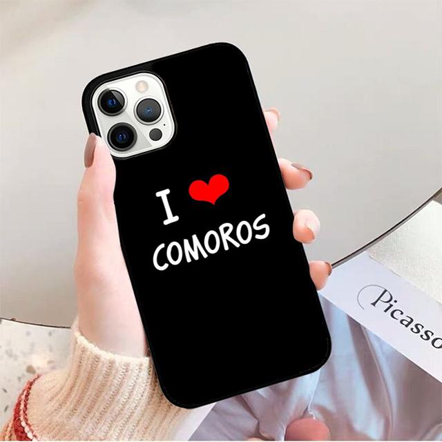 Comoros Flag Phone Case For iPhone 17 Air 14 13 12 16Pro Max 15 Plus Max Cover Shell Coque