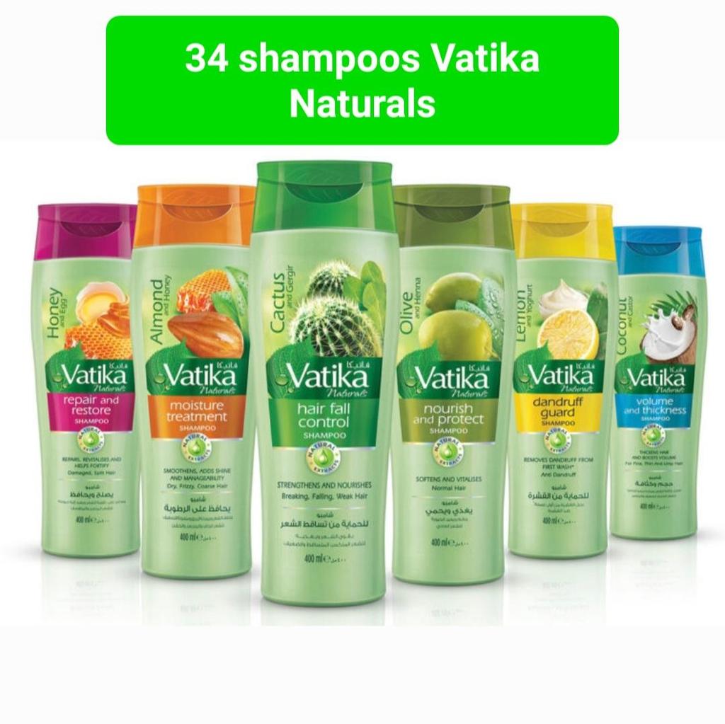 VATIKA Ligne de Shampooings Naturels  - Rendez vos cheveux sains et forts