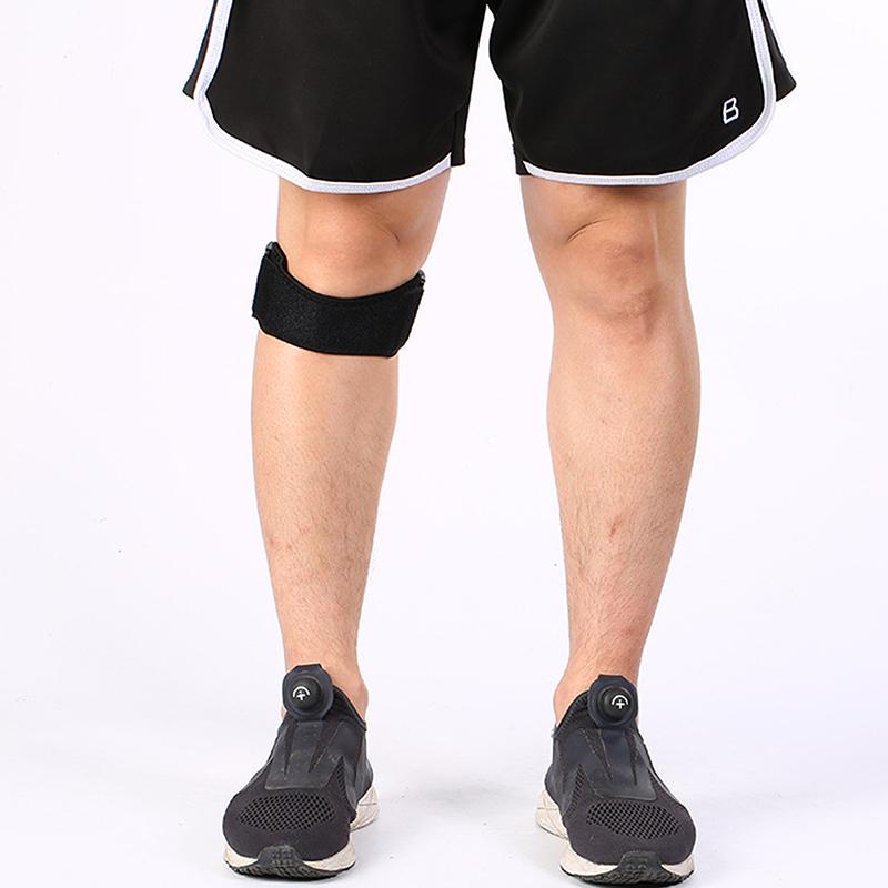 1 Piece Knee Patellar Tendon Knee Support Strape Brace Adjustable Shock Absorption Compression Knee Pad Sleeve For Basketball