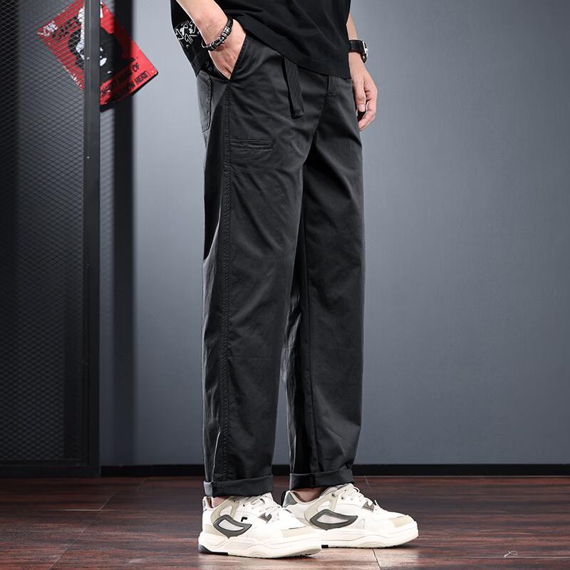 Men's Summer Loose Straight-Leg Casual Pants