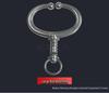 Stainless Steel Bull Nose Pliers for Cattle, Large Size, Punch-Free Spring Type Traction Tool