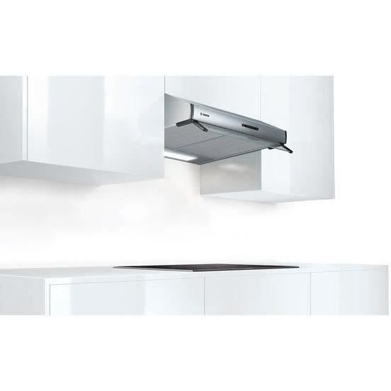 Classic Wall-mounted Hood BOSCH DUL63CC50 - L 60 Cm - Stainless Steel - Exhaust / Recycling - 350 M³ Air/h Max Exhaust - 72 dB