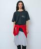 Pisis Flare Panel Midi Skirt_Melange Gray