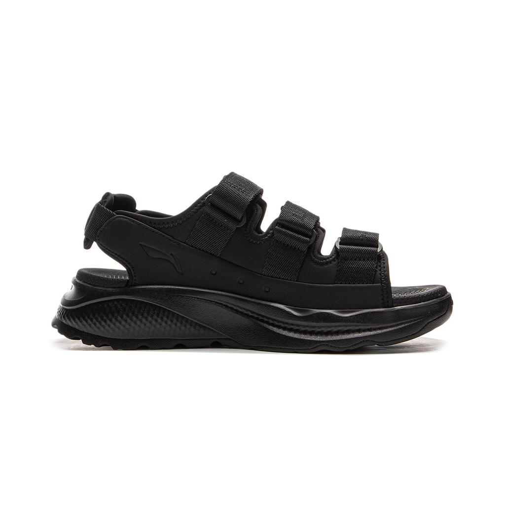 New LiNing SOFT COCA Beach Sandals Unisex Black AGUV001-1