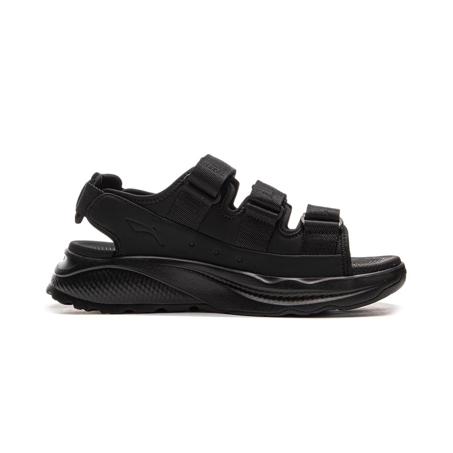 

Новые пляжные сандалии LiNing SOFT COCA Унисекс Черные AGUV001-1 43.5