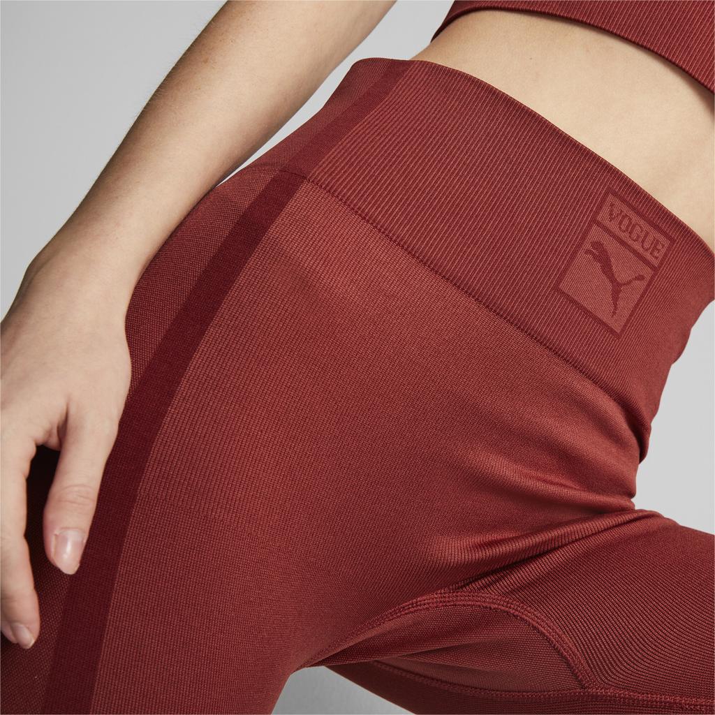 Puma X VOGUE SEAMLESS women's leggings burgundy 53669422 r M