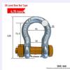 Juli S6 Power-Multiplying High-Strength Lifting Shackle Connector