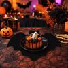 10Pcs Heat Resistant Bat Shape Table Mat Creative Place Mat Halloween Dining Mat  Home Decoration