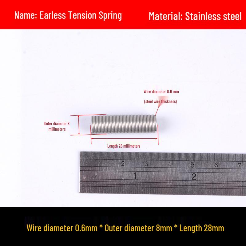 Stainless Steel Spring Hook for Microwave Oven Handle, Wire Diameter 0.6/0.7