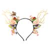 LED Christmas Antler Headband Party Accessories Flashing Christmas Headhoop Festival Party Hairband Holiday Headwear