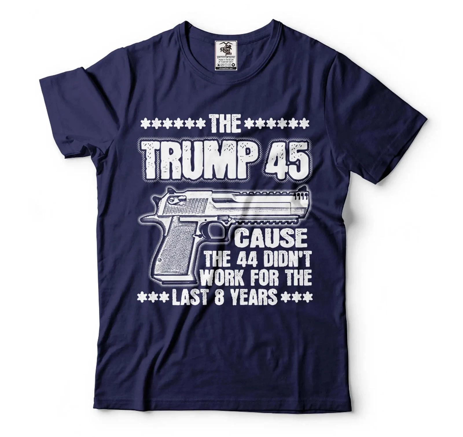 Trump 45 Shirt Pro Gun Tee 2nd Amendment T-Shirt President Election T Shirt L