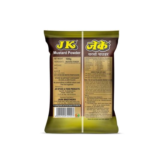 JK Mustard Powder 100g 2 + RADHUNI 50g 4 + Panch Foran 100g | Premium Spices for Authentic Indian Flavors