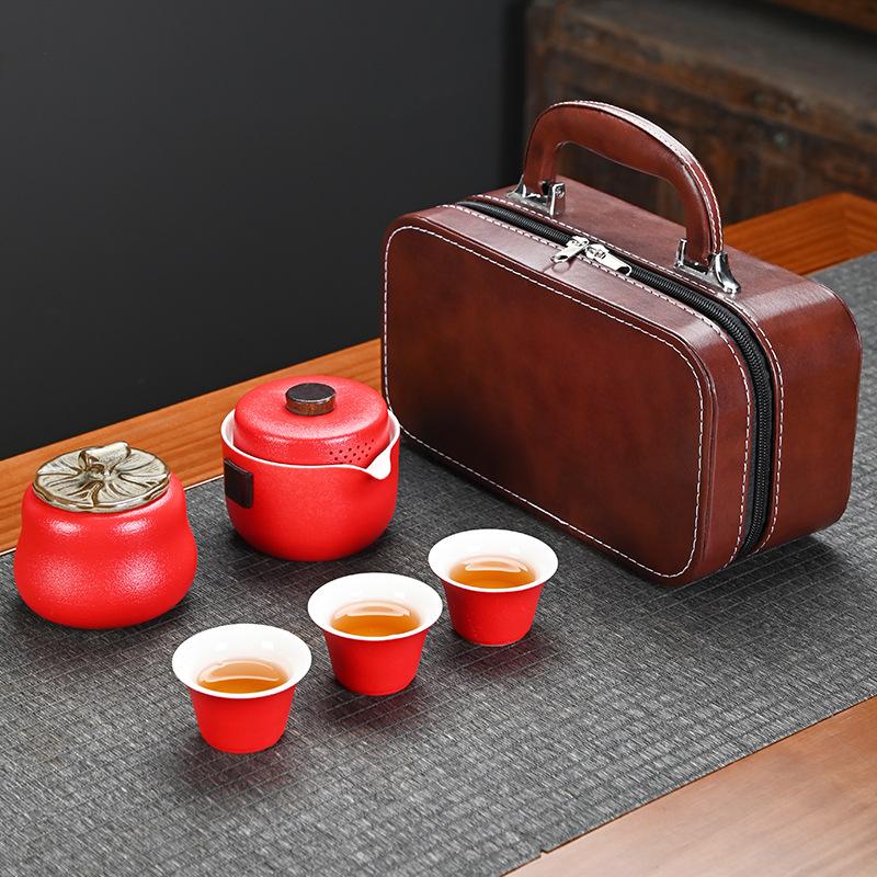 

Чайный сервиз Дорожный чайный сервиз Портативный чайный сервиз Подарочный чайный сервиз O