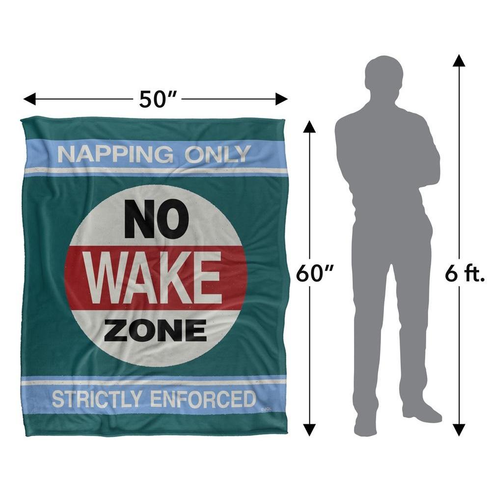JQ Licensing James Piazza No Wake Zone Silky Coastal Supersoft Blanket