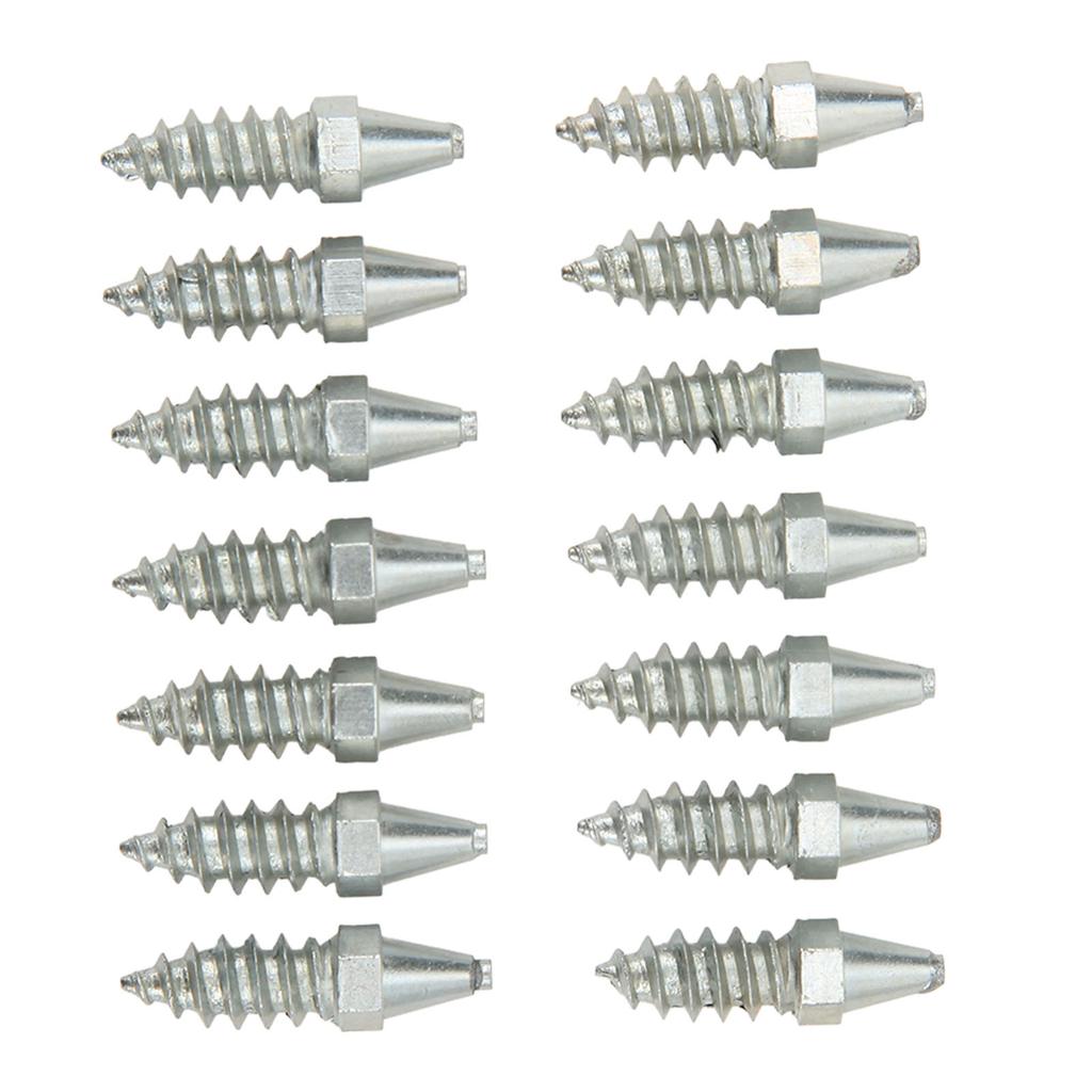 50PCS Wheel Tyre Stud Slip Resistant Strong Grip Snow Tire Spikes for Loader Skid Steer Tractor Forklift Motorcycle
