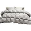 Nanjiren 100% White Goose Feather Fiber Winter Comforter