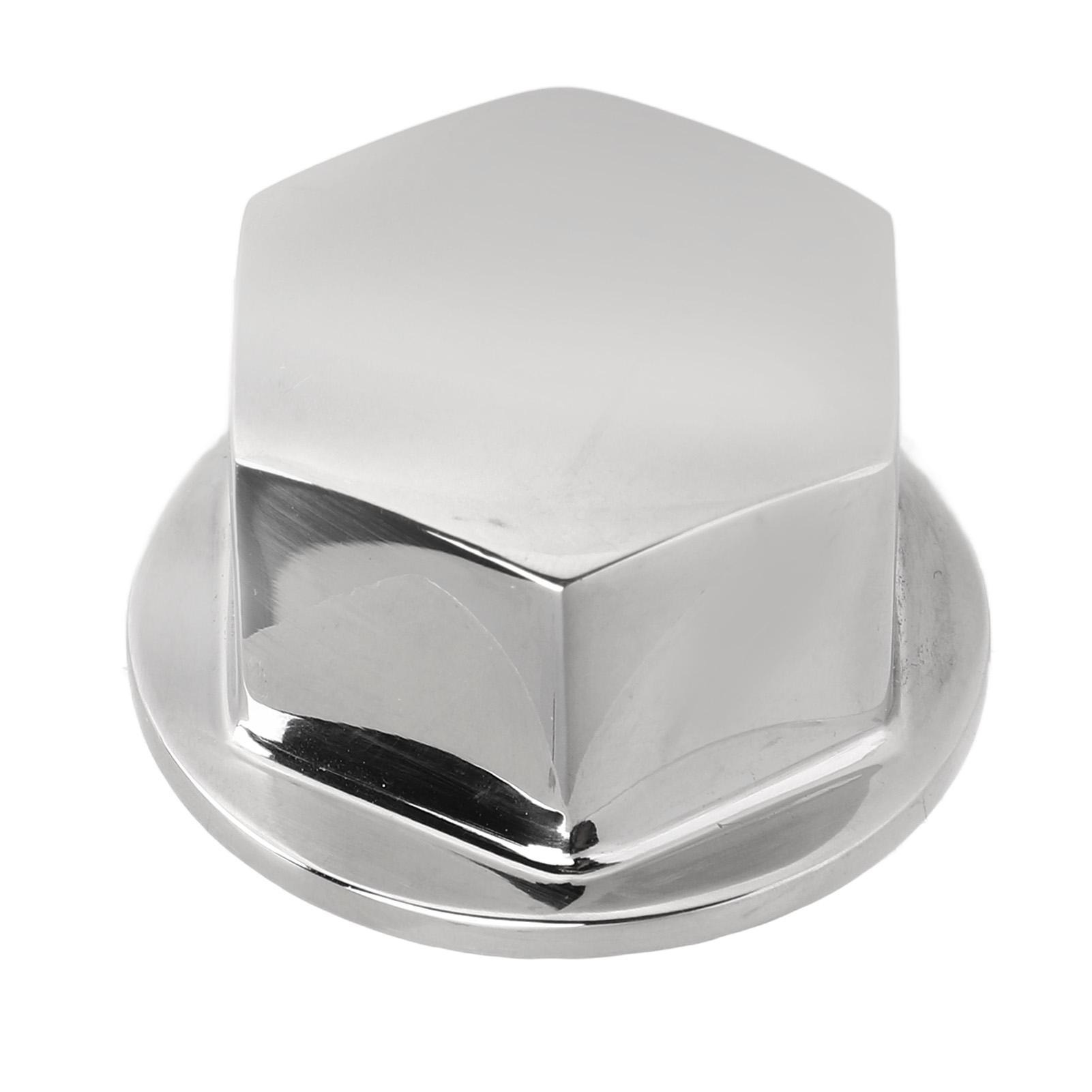 

Steering Wheel Center Nut 15 8in‑18 High Gloss Mirror Polish 316 Stainless Steel for Verado Helms System