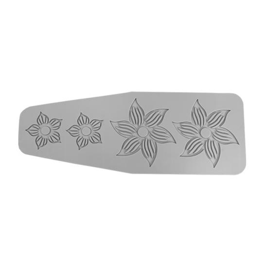 Christmas Snowflake Silicone Chocolate Mold for Cake Decorating Fondant Impression Mats Pastry Moulds