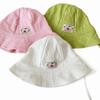 Solid Color Baby Sun Hat Soft Cotton-Linen Bucket Hat Cute Fisherman Cap  Summer