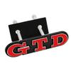 Adesivo Emblema 3D Metal Logotipo GTD Carro Porta Traseira Tronco Grade Dianteira Para Polo GTD MK4 MK5 MK6 MK7 Golf 4 5 6 7 Acessórios Automotivos