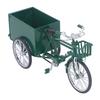 Vintage Tricycle Finger Bike Model Alloy Shelf Accessories Home Decor Ornament Tricycle   Model