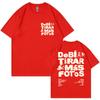 Rapper Bad Bunny Debi Tirar Mas Fotos DTMF World Tour T-shirt Men Women Fashion Hip Hop T Shirt Oversized Cotton T Shirts