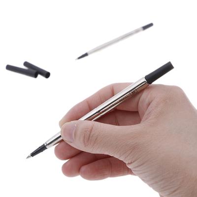 1Pc Ricarica per penna rollerball portatile squisita inchiostro nero/blu con pennino medio universale Parker Quink Roller Ball