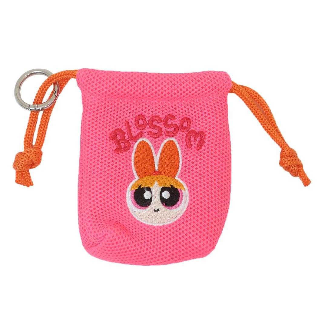 

The Powerpuff Girls Fluffy Mini Mesh Drawstring Bag Blossom