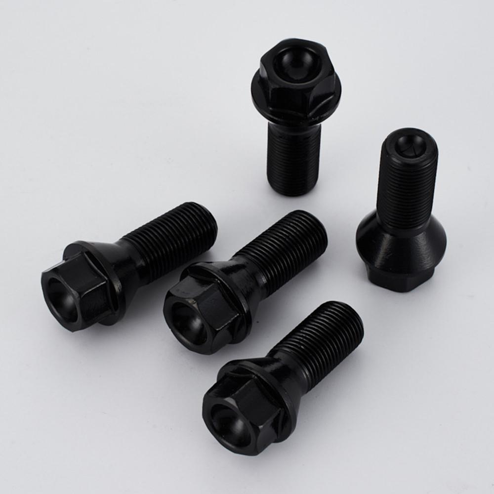 lug bolts For BMW 36136781150(M12*1.5),36136781151(M14*1.25),36136781152(M14*1.5),hex 17mm BMW  Wheel Nuts