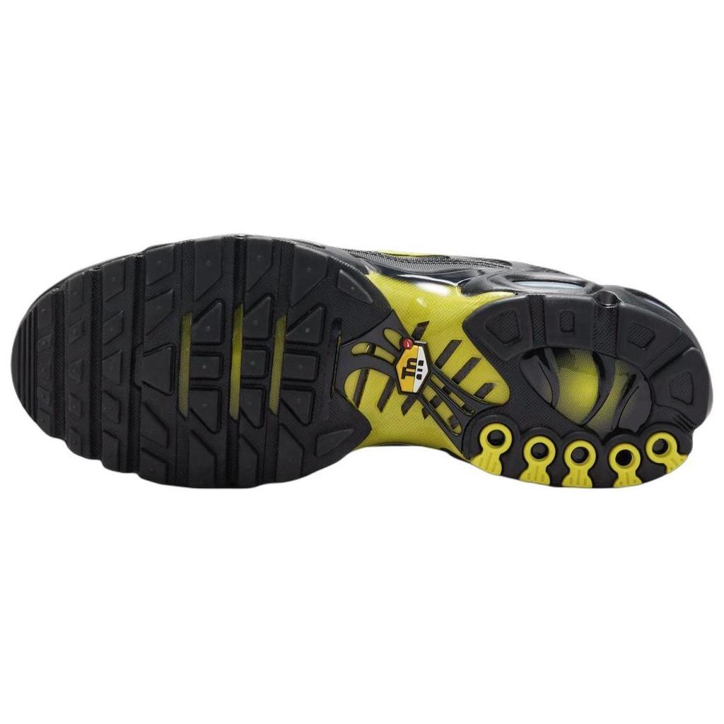 Nike Air Max Plus Vilko pilka/Optinė geltona Unisex sportbačiai Juodi DM0032-012