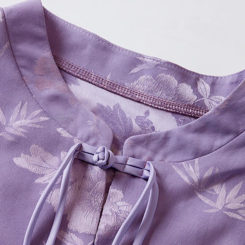 Pasite Women's New Chinese Style Satin Banquet Dress