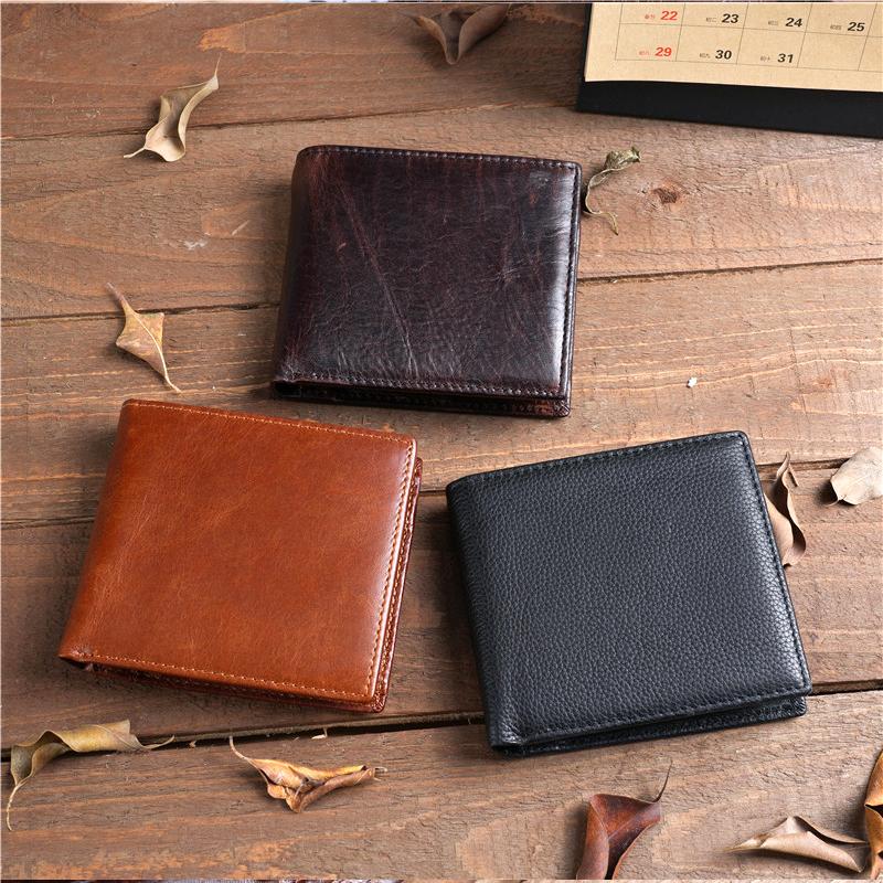 Мужской кошелек складной большой емкости с отделением для нескольких карт может хранить — фото 8