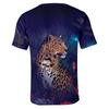 Animal Print Tshirts Shirts for Men Short Sleeve Shirts Unisex Youth Streetwear