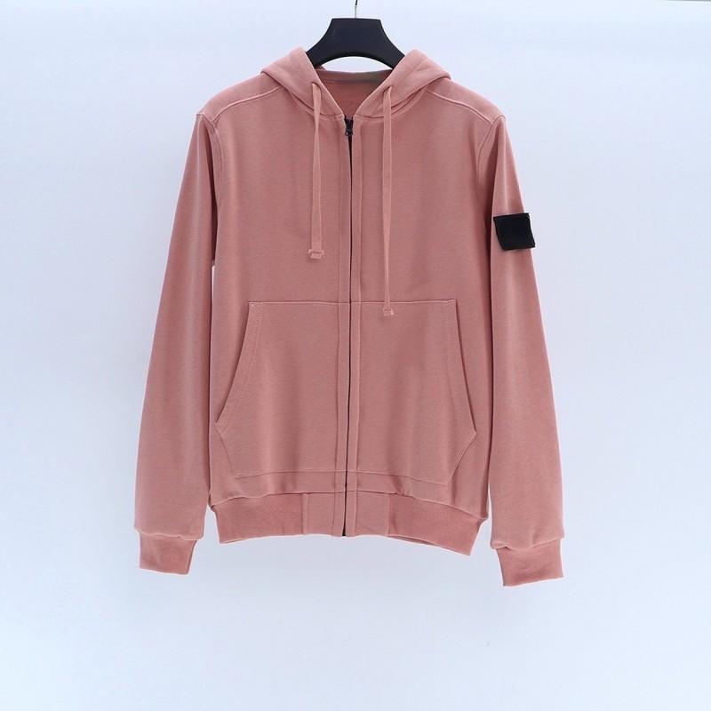 Basic Plain Hooded Sweatshirt Men Women 360g Cotton Loose Fit Casual Streetwear