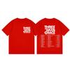 Three Days Grace Alienation Tour 2026 Tshirt Fashion Rock Short Sleeve Tshirts Men Women Casual Oversized Tshirt Streetwear