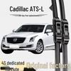 Rahmenlose High-Definition Scheibenwischer für Cadillac ATSL, Vorne & Hinten, Geeignet für Ältere Modelle
