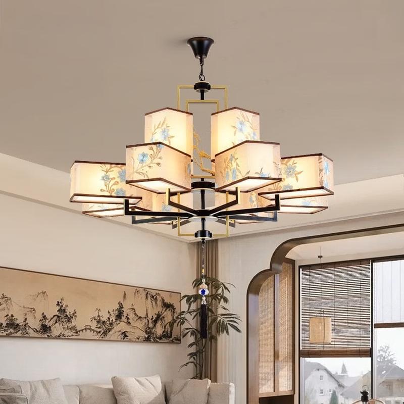 oeny Chinese Chandelier with 8 Heads