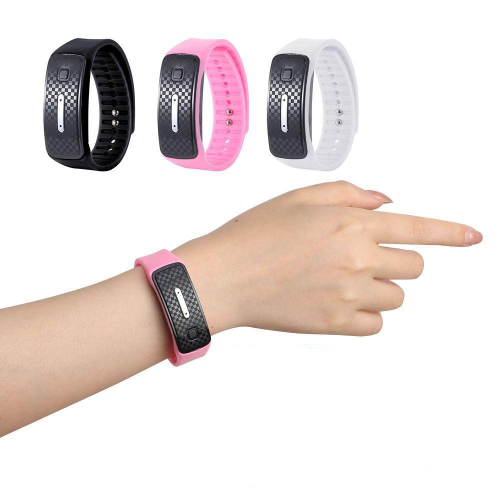M30 Ultrasonic Mosquito Repellent Silicone Bracelet for Children & Adults - Long Battery Life, Safe for Infants and Outdoor Use.