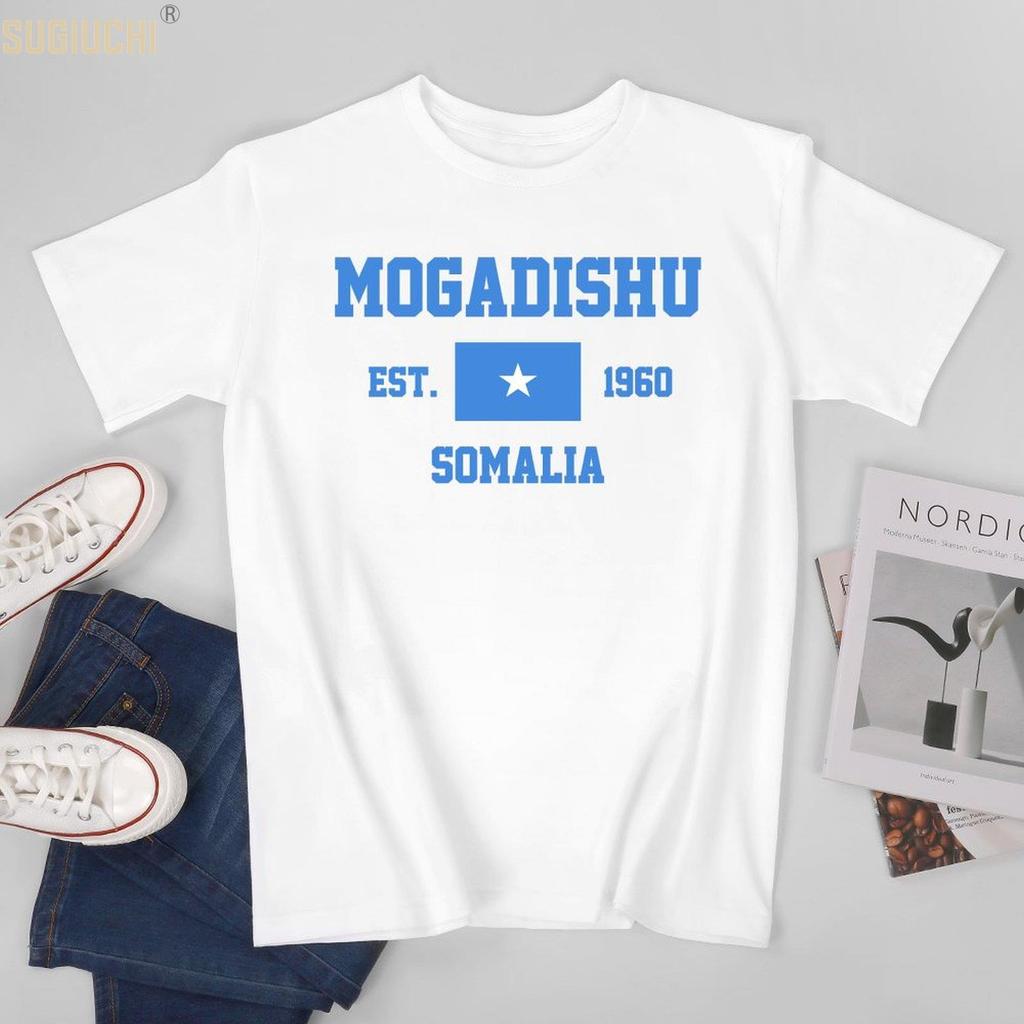 Patriotic Flag Somalia Est1960 Mogadishu Unisex Tshirt Tees Tshirt Oneck T Shirts