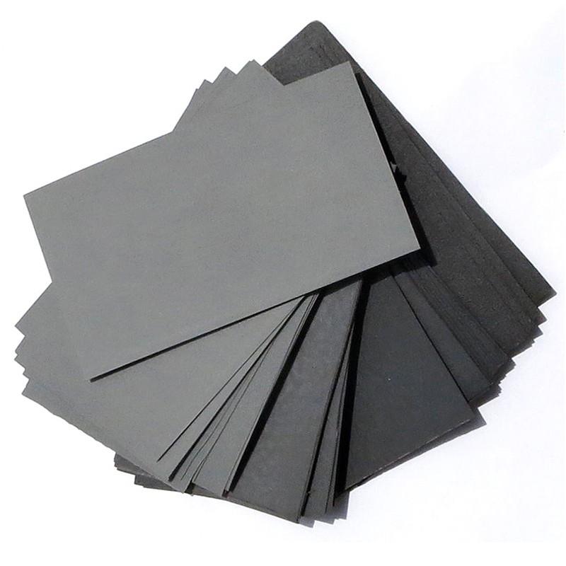 10pcs Sandpaper 138*75mm 600-2500 Grit 600/800/1000/1200/1500/2000/2500Grit