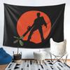 Ash Vs The Evil Dead Red Tapestry Wall Hanging Aesthetic Home Decoration Tapestries for Dorm Room