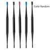 This 5-pack soft silicone ear pick features double-ended spiral tips for effective yet comfortable ear wax removal.