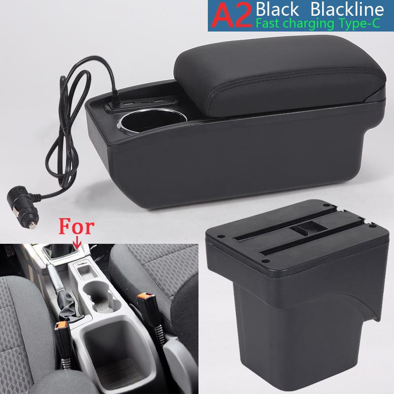 For Ford Focus 2 Armrest Box For Ford Focus Mk2 Car Armrest Accessories Dedicated Interior Details Retrofit Parts Storage Box
