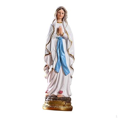 Katholische Plastik-Marienstatue, Handgefertigte Marienstatue, Dekoration, Weihnachtsgeschenk